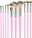 <div>&nbsp;Mimo Makeup Brush Set Pink 10 pcs.</div>