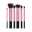 <div>&nbsp;Mimo Makeup Brush Pink &amp; Black set 6 pcs.</div>.