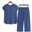 Women's Plus Size Loungewear Sets 2 Pieces Pure Color Fashion Casual Comfort Street Daily Date Modal Breathable V Wire Short Sleeve Pant Summer Spring Home Outfits
