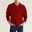 Men's Golf Shirt Knit Polo Street Casual Polo Collar Classic Long Sleeve Fashion Casual Solid Color Plain Button Front Simple Spring &  Fall Regular Fit Black White Light Green Pink Wine Navy Blue