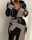 Women's Hoodie Dress Casual Dress Sheath Dress Midi Dress White Pink Blue Long Sleeve Graphic Pocket Fall Winter Autumn Deep V Fashion Fall Dress 2023 S M L XL 2XL 3XL
