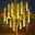 Meteor Shower Rain Lights Outdoor Christmas Hanging Firecracker String Light Snow Falling Raindrop Icicle Fairy Lights for Xmas Tree Garden Decor AC110V -220V EU US Plug Upgrade