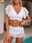 Women's Swimwear Bikini 2 Piece Swimsuit Backless Slim Solid Color V Neck Vacation Beach Wear Bathing Suits