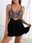 Women's Swimwear One Piece Swim Dress Swimsuit Backless Tummy Control High Waist Slim Vacation Beach Wear Leopard V Neck Sleeveless Bathing Suits