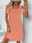 Women's Black Dress Mini Dress Cut Out Elegant Casual V Neck Short Sleeve Black Pink Color