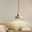 Wabi Sabi Natural Stone Shade Pendant Lamp Round Modern Wood Chandelier Bedroom Bedside Light for Living Dining Room Table Ceiling Hanging Lamp 15cm 110-240V