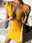 Women's Casual Dress Mini Dress Button Date Vacation Streetwear Basic U Neck Short Sleeve Black Yellow Sky Blue Color