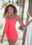 Women's Normal Swimwear Tankini 2 Piece Swimsuit 2 Piece Modest Swimwear Bandeau Strapless Vacation Beach Wear Solid Color Strap Sleeveless Bathing Suits