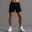 Men's Shorts Chino Shorts Bermuda shorts Work Shorts Pocket Straight Leg Plain Comfort Breathable Short Sports Outdoor Casual Daily Fashion Streetwear Black White