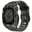Military Protective Compatible with Apple Watch band Adjustable Breathable Silicone Strap Replacement Wristband for Series SE / 6/5/4 44mm Series 8/7 45mm Series 3/2/1 42mm