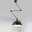 LED Pendant Light, Macaron Pole Rocker Arm Chandelier 30 cm 3000K E27 1-Light Modern Long Arm Spotlight Suspension Light Bar Loft Restaurant (Bulb Included)