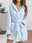 Women's Pajamas Robe Bathrobe Robes Gown Pure Color Casual Comfort Soft Home Daily Bed Coral Fleece Coral Velvet Terry Warm Hoodie Long Sleeve Pocket Fall Winter Home Outfits