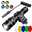 New L2 High-power Flashlight USB Charging Strong Light Tactical Suit Flashlight  Five Color Red Green Yellow  Blue White Light  LED Outdoor Hiking Hunting Flashlight