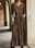 Women's Winter Dress T Shirt Dress Tee Dress Floral Tribal Pocket V Neck Long Dress Maxi Dress Vintage Ethnic Daily Long Sleeve Fall Winter