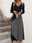 Women's T Shirt Dress Tee Dress Geometric Color Block Pocket Print V Neck Long Dress Maxi Dress Daily Date Long Sleeve Spring Fall