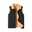 Men's Gilet Outdoor Daily Wear Vacation Going out Fashion Basic Fall & Winter Zipper Pocket Polyester Warm Plain Zipper Turndown Regular Fit Black White Yellow Army Green Vest