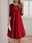 Women's Party Dress Cocktail Dress Sheath Dress Knit V Neck Long Sleeve Midi Dress Winter Dress  Wine Spring Fall