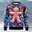 Ugly Christmas Sweater Men's Sweaters Rock Snowflake Gingerbread Pullover Jumper Knitwear Knitting New Years Eve Sweater Outdoor Daily Vacation Long Sleeve Crewneck Fall Winter Black Army Green Blue