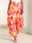 Women's Normal Slacks Pants Trousers Fashion Stylish Full Length High Waist Floral Street Casual Daily Fuchsia Summer Spring