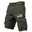 Men's Flag Cargo Shorts Mid Waist Classic Sports Outdoor 6 Pocket Designer Clothing Apparel