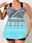 Women's Swimwear Tankini 2 Piece Boy Leg Swimsuit Backless High Waist Vacation Beach Wear Geometric V Neck Sleeveless Bathing Suits