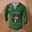 Men's St. Patrick Graphic Shamrock T Shirt T shirt Tee Tee Top Long Sleeve 3D Print Fashion Designer Basic Vacation Street Going out Spring &  Fall 1 2 3 4 5 Henley Henley T-Shirt