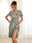 Women's Shift Dress Paisley Print V Neck Mini Dress Bohemia Stylish Vacation Short Sleeve Summer