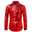 Men's Tuxedo Shirts Color Block Party Holiday Silver Red Gold Long Sleeve Turndown Spring &  Fall Clothing Apparel Sequins
