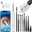 Rechargeable Ear Wax Removal Endoscope Kit with 5 Scoops, 8 Picks, and 1080P Camera, 1296P FHD Wireless Ear Otoscope with 6 LED 3.6mm Visual Ear Scope Camera