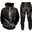 Men's Graphic Dragon 2pcs Hoodies Long Sleeve Long pants 3D Sweatshirt Sets Hooded Streetwear Designer Basic Sports & Outdoor Casual Sports Print Black Red Orange