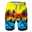 Men's Coconut Tree Board Shorts Swim Shorts Swim Trunks Mid Waist Hawaiian Boho Casual Daily Holiday Drawstring with Mesh lining Elastic Waist Designer Clothing Apparel