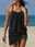 Women's Swimwear Swimdresses Swimsuit Ruched Beach Wear Basic Leopard Plain High Neck Sleeveless Bathing Suits