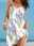 Women's Beach Dress Floral Leaf Print Spaghetti Strap Mini Dress Basic Casual Daily Vacation Sleeveless Summer Spring