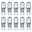 BAJCR Lighting Halogen Light Bulb G9 T4 40W JCD Bi-Pin (10 Pack) for Chandeliers, Pendants, Cabinet Lights, Landscape Lights, Desk and Floor Lamps, Wall Sconces, 230V Dimmable, 2800K Warm White
