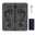 EMS Pulse Electric Foot Massager Foot Therapy Machine Foot Pad Intelligent Acupuncture Foot Massage Pad Mat Muscle Stimulation