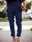 Women's Cargo Pants Joggers Pants Trousers Simple Basic Full Length Mid Waist Solid Colored Pocket Classic Asymmetric Inelastic Work Office / Career Black White Blue Gray Spring &  Fall Regular Fit
