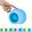 Color Changing LED Light Digital Alarm Clocks Touch Control Kids Children Wake Up Alarm Clock Thermometer Nature Music Gifts