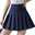 Women's EU / US Size Skirt Elegant Preppy Mini Skirts Solid Colored Pleated Party Party / Evening Navy Pink Black Coffee Spring & Summer Cotton Blend
