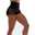 Women's Fashion Streetwear Shorts Hot Pants Cut Out Ripped Short Pants Weekend Gym Stretchy Plain Comfort Mid Waist Slim Black Gray Purple Wine Dark Blue S M L XL 3XL