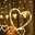 LED Curtain String Lights 126 LED String Light Battery & USB Powered Waterproof Heart Shape Lights 8 Flashing Modes For Girl Valentine's Day Wedding Christmas Restaurant Hotel Window LED Lights