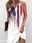 Women's Tank Dress Flag Button Print Split Neck Mini Dress Daily Vacation Sleeveless Summer Spring