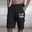 Men's Coconut Tree Graphic Prints Cargo Shorts Summer Shorts Mid Waist Streetwear Designer Casual Daily Holiday Drawstring Elastic Waist Print Designer Clothing Apparel