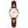 OLEVS Women Mechanical Watch Calendar Waterproof Noctilucent Genuine Leather Watch