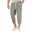 Men's Cropped Pants Beach Pants Casual Pants Pocket Drawstring Elastic Waist Plain Comfort Ankle-Length Sports Outdoor Daily Fashion Casual Black White Micro-elastic