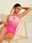 Gradient Lace Bandeau Swimsuit