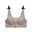 Women's Wireless Bras Fixed Straps Full Coverage V Neck Breathable Pure Color Hook & Eye Casual Daily Nylon 1PC Black Yellow / Bras & Bralettes / 1 PC