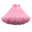 Women's Swing Petticoat Mini Skirts Ruffle Layered Tulle Solid Colored Performance Party Fall & Winter Organza Tulle Fashion Pink