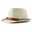 Men's Straw Hat Sun Hat Panama Hat Fedora Trilby Hat Black White Straw Braided Simple 1920s Fashion Casual Street Dailywear Weekend Pure Color Portable Comfort Breathable Fashion