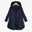 Women's Plus Size Parka Button Pocket Plain Outdoor Causal Long Sleeve Hooded Regular Winter Fall Dark Green Dark Blue Red L XL XXL 3XL 4XL