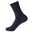 Men's 3 Pairs Socks Compression Socks Crew Socks Black Navy Blue Color Solid Colored Casual Daily Sports Medium Spring, Fall, Winter, Summer Fashion Comfort